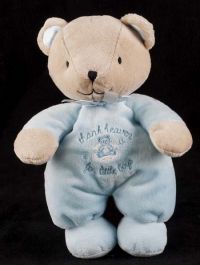 Carters Teddy Bear Thank Heaven for Little Boys Plush Lovey